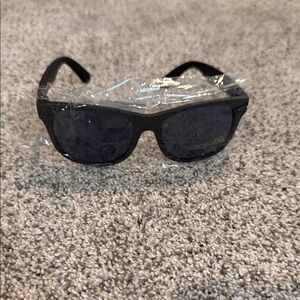 Black Sunglasses with Dark Lenses